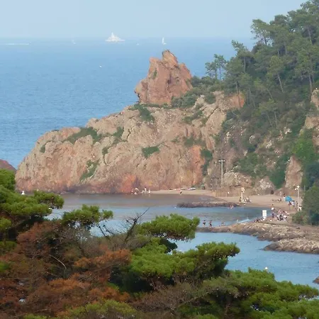 Vue Baie A 5Min De La Plage 44M² Avec Parking Théoule-sur-Mer Exterior photo